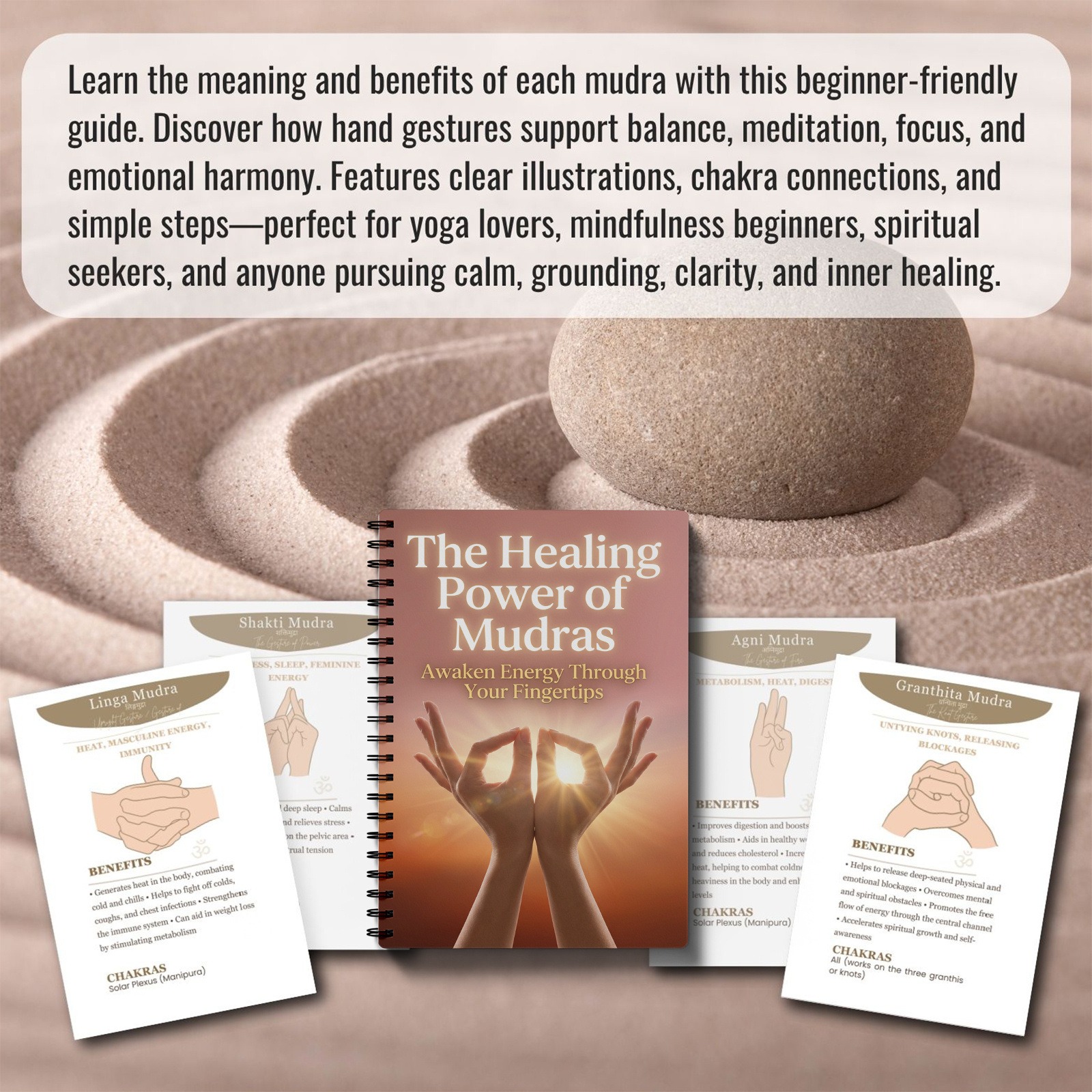 Mudras Hand Yoga Guide Healing - Healing Wellness 리뷰 및 가격