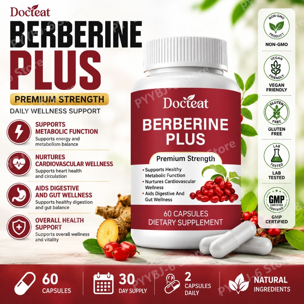 Berberine Plus Supplement 60Ca - Herbal Wellness In 리뷰 및 가격