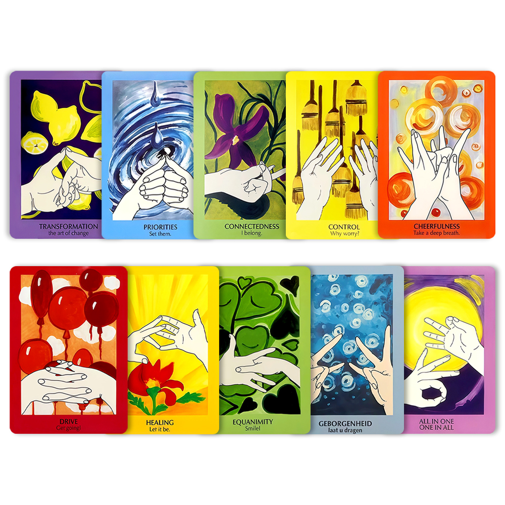 68-Card Yoga Mudra  Deck (10.3 - Healing Wellness 리뷰 및 가격