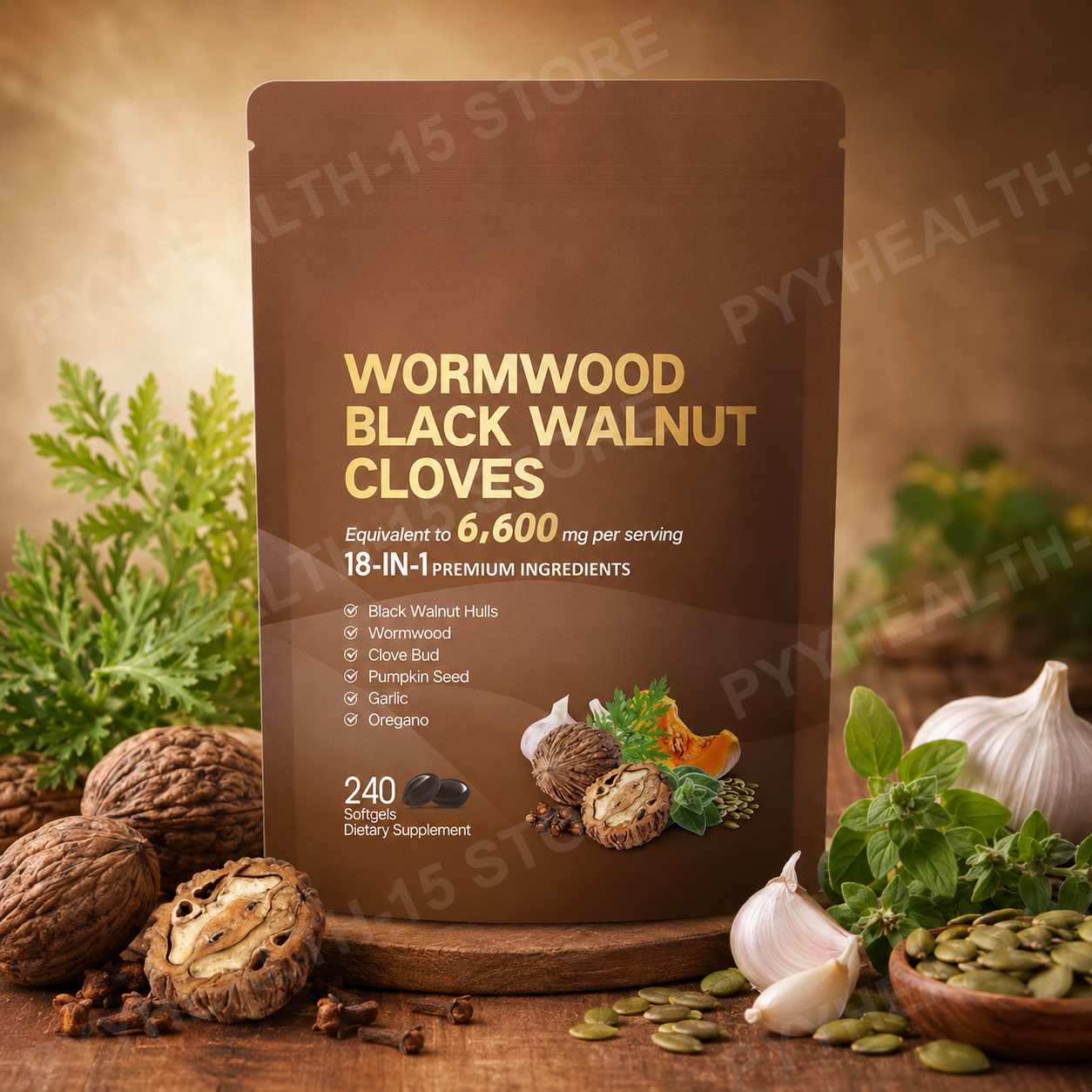 18-in-1 Wormwood Black Walnut  - Herbal Wellness In 리뷰 및 가격