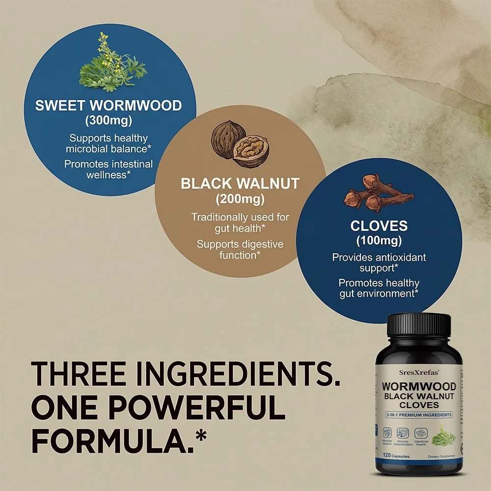 Wormwood Black Walnut Clove -  - Herbal Wellness In 리뷰 및 가격